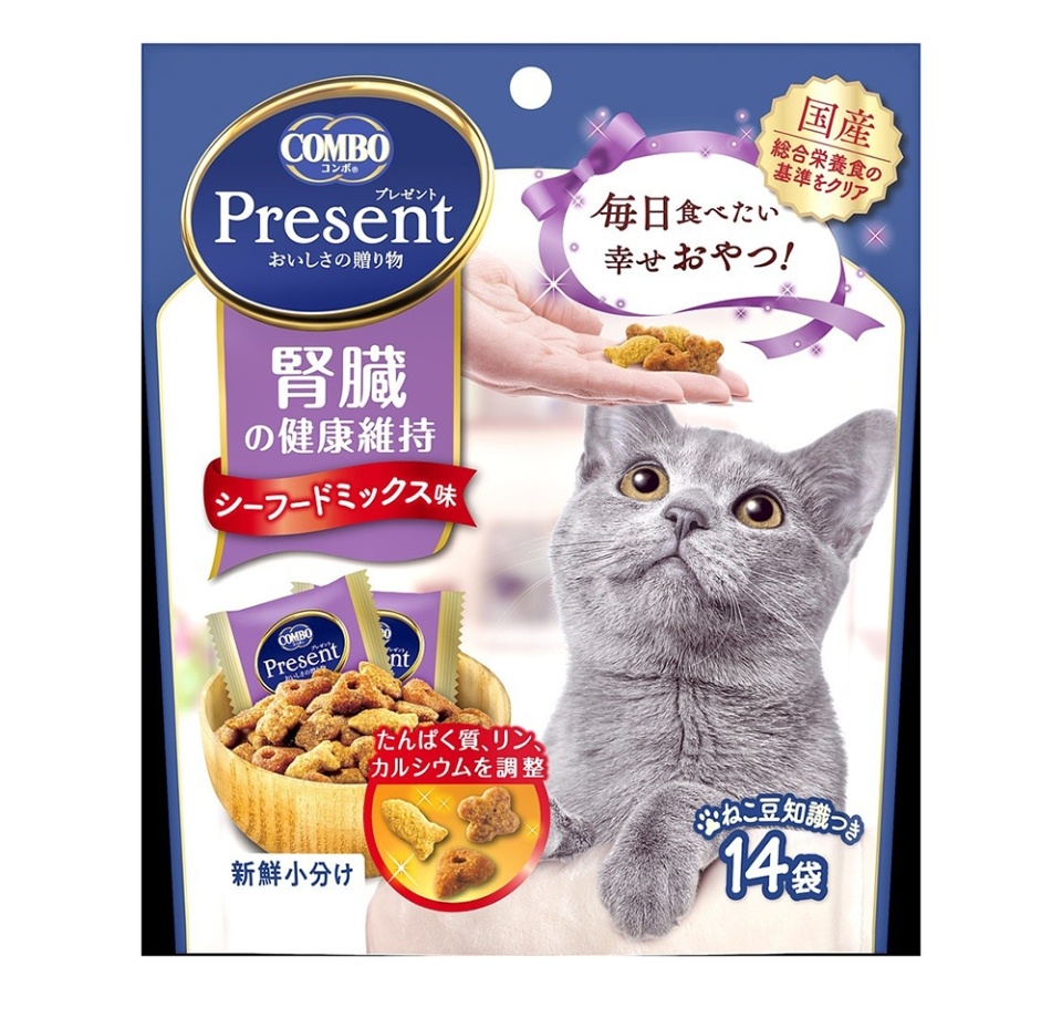 

Лакомство Japan Premium Pet Present с коэнзимом Q10 для здоровья почек и печени 42 г