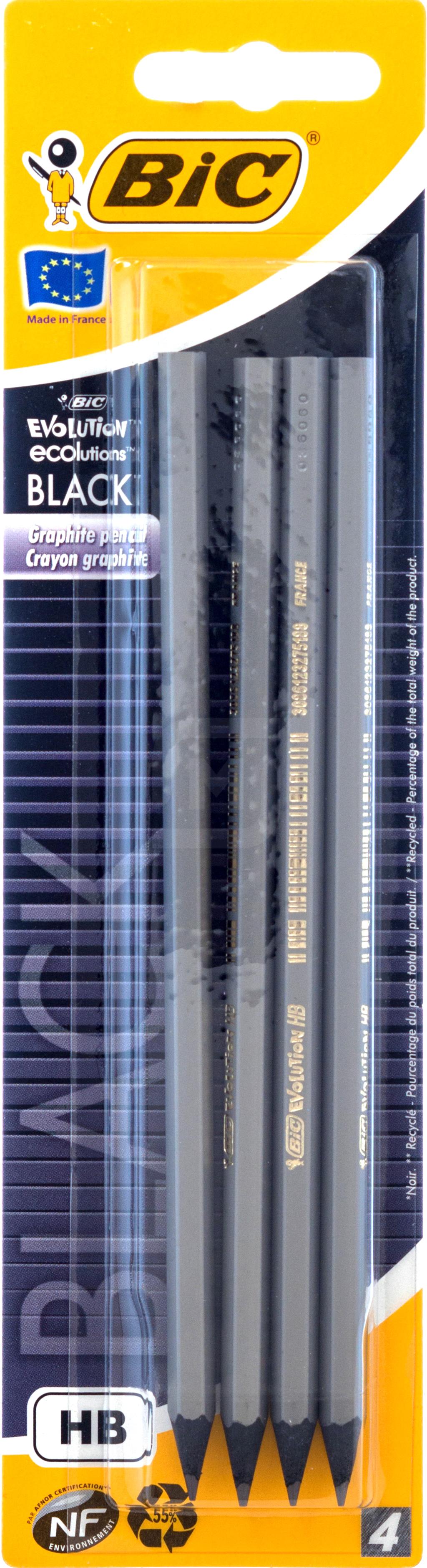 

Набор карандашей Bic Evolution Black 4 шт.