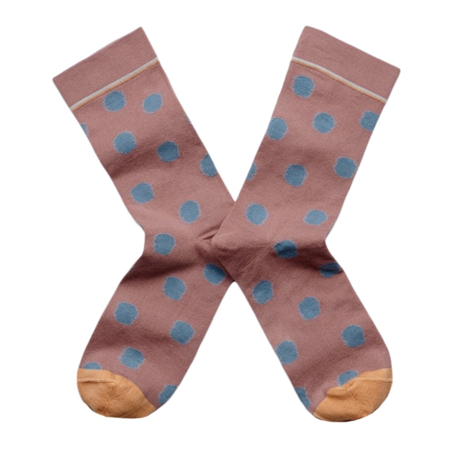 

Носки унисекс Polka Dot Skin, высокие, Bonne Maison, размер 42/44, Франция