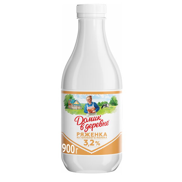 Ряженка 3,2% ТМ Домик в деревне