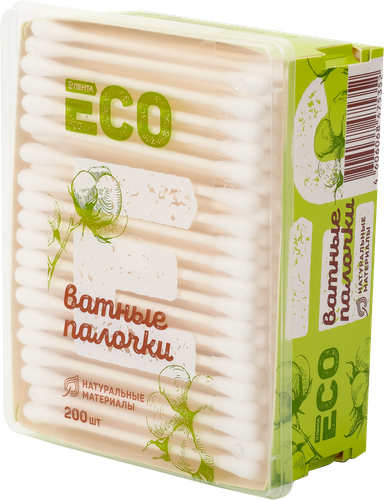 

Ватные палочки Лента Эко 200 шт