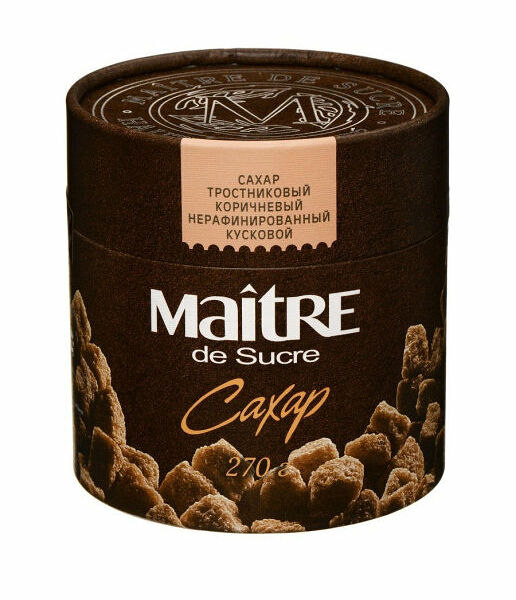 Сахар тростниковый кусковой Maitre de Sucre