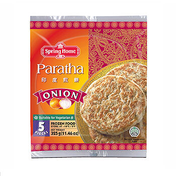 Лепёшка Roti Paratha с луком Spring Home 325г, замороженная