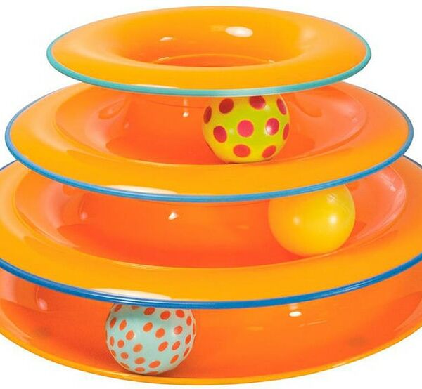 Игрушка для кошек Petstages Трек 3 этажа 24*14см