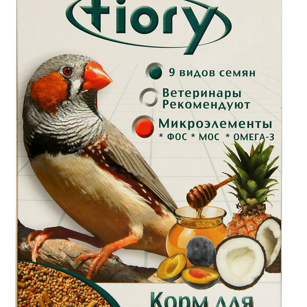 Корм для экзотических птиц Fiory Esotici Злаковое ассорти 400г