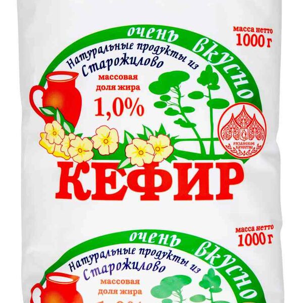 Кефир Продукты из Старожилово 1%