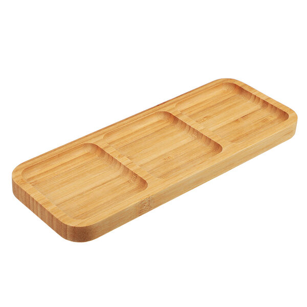 Менажница Vetta бамбук, 25x9.5x1.5 см