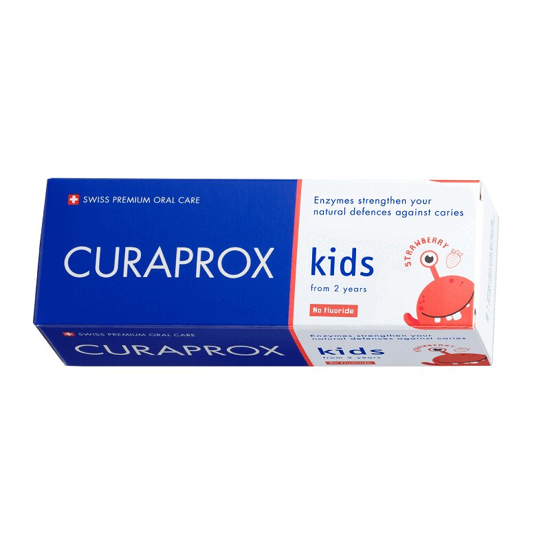 

Зубная паста Curaprox Kids с 2-х лет клубника 60 мл
