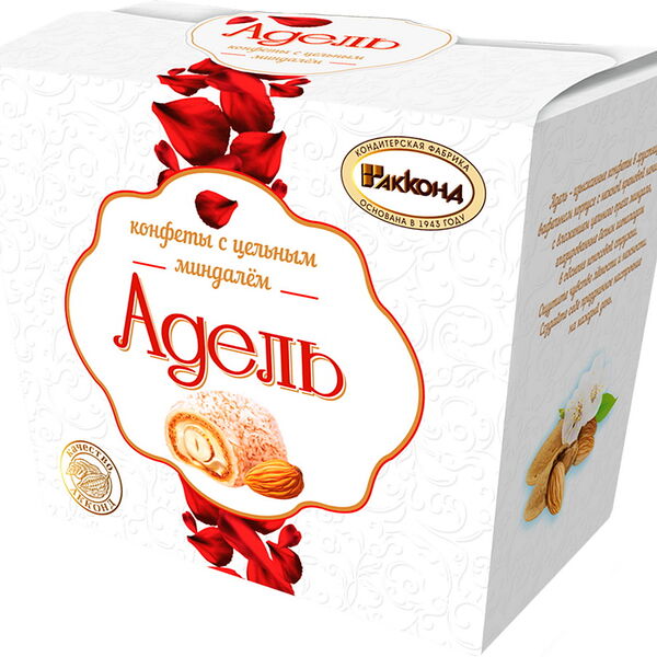 Конфеты Акконд Адель с цельным миндалем 150г