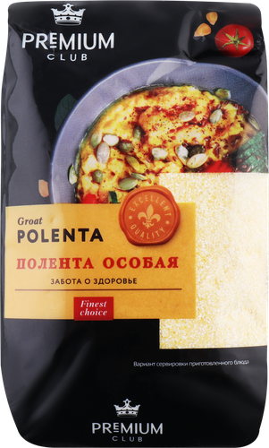 

Крупа кукурузная для поленты PREMIUM CLUB особая