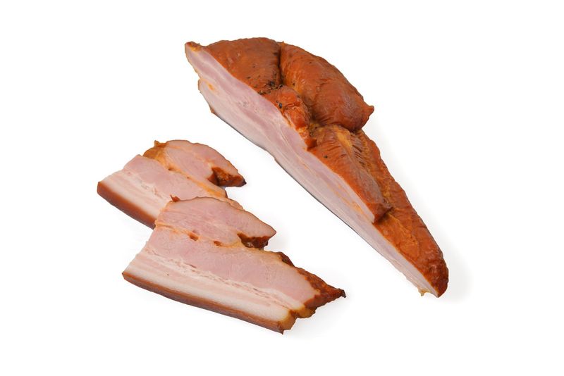 

Грудинка свиная Масловские колбасы Премиум копчёно-варёная вес