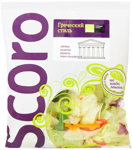 

Салатная смесь SCORO Греческий стиль, 200г