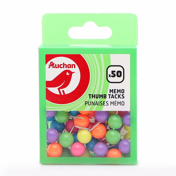 Кнопки АШАН Красная птица 9 мм, 50 шт