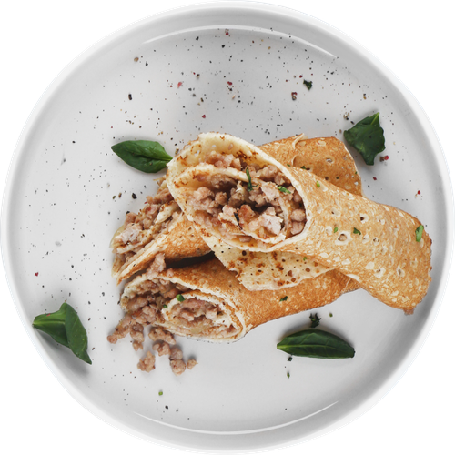 

Блинчики с мясом Лента Fresh вес.