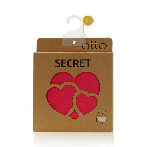Женские трусы - слипы Atto Secret , Фуксия , XL