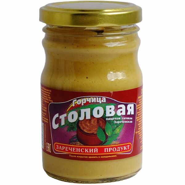 Горчица ЗАРЕЧЕНСКИЙ ПРОДУКТ Столовая