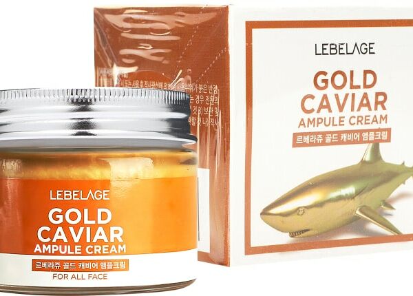 Крем для лица Lebelage Gold Caviar Ампульный с экстрактом икры 70мл