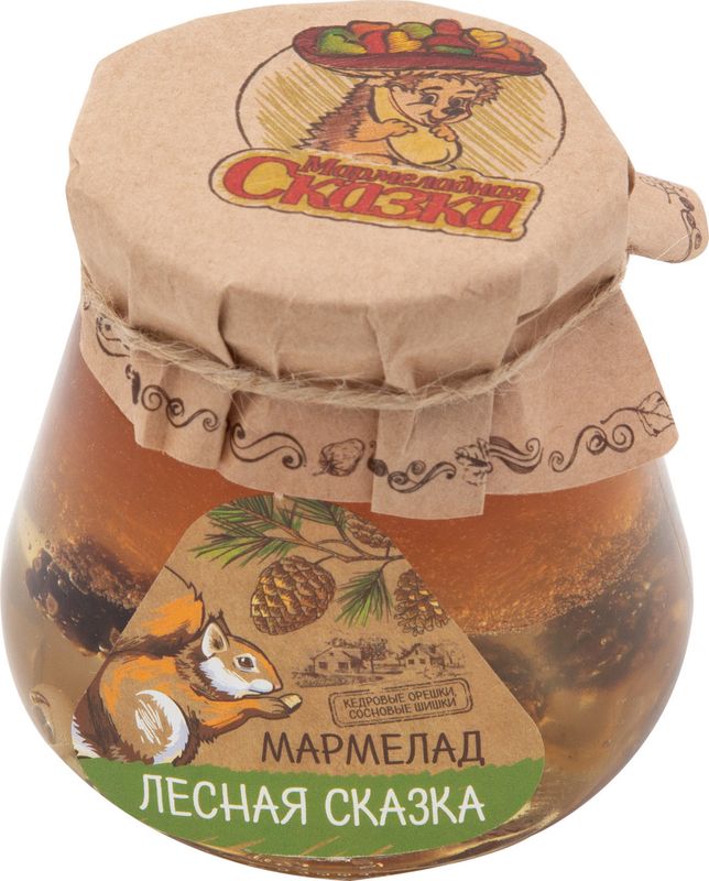 

Мармелад желейный формовой Мармеладная сказка Лесная сказка