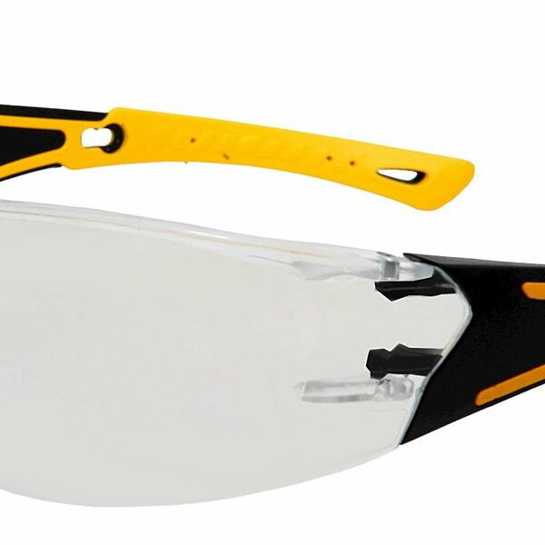 Очки защитные прозрачные с комбинированными дужками Компаньон ОЧК701 KN