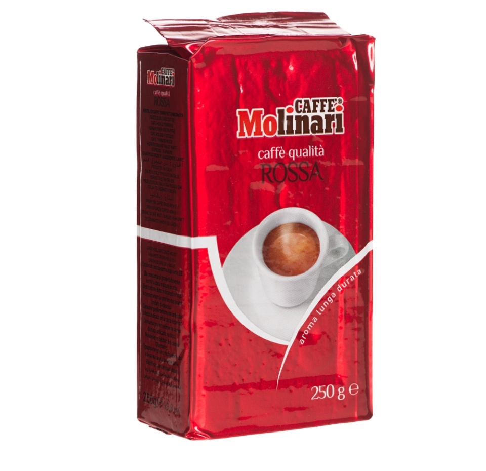 

Кофе молотый Molinari Rossa 250 г