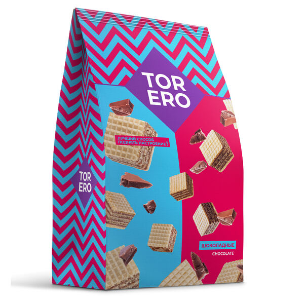 Мини-вафли Torero Нежные шоколадные