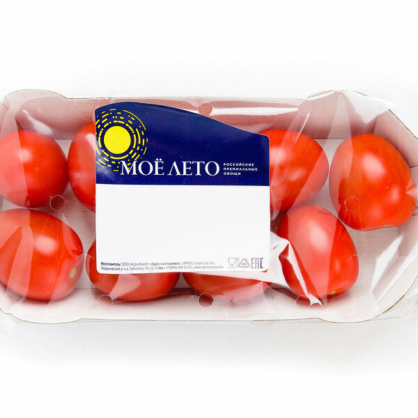 Томат коктейльный сливовидный красный Амур сингл, стандарт ТМ Моё Лето