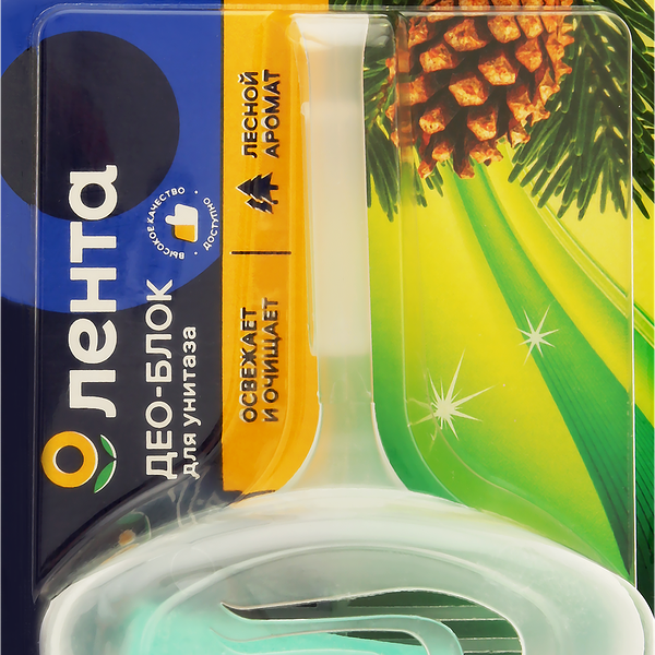 Део-блок для унитаза ЛЕНТА Лес, 40г