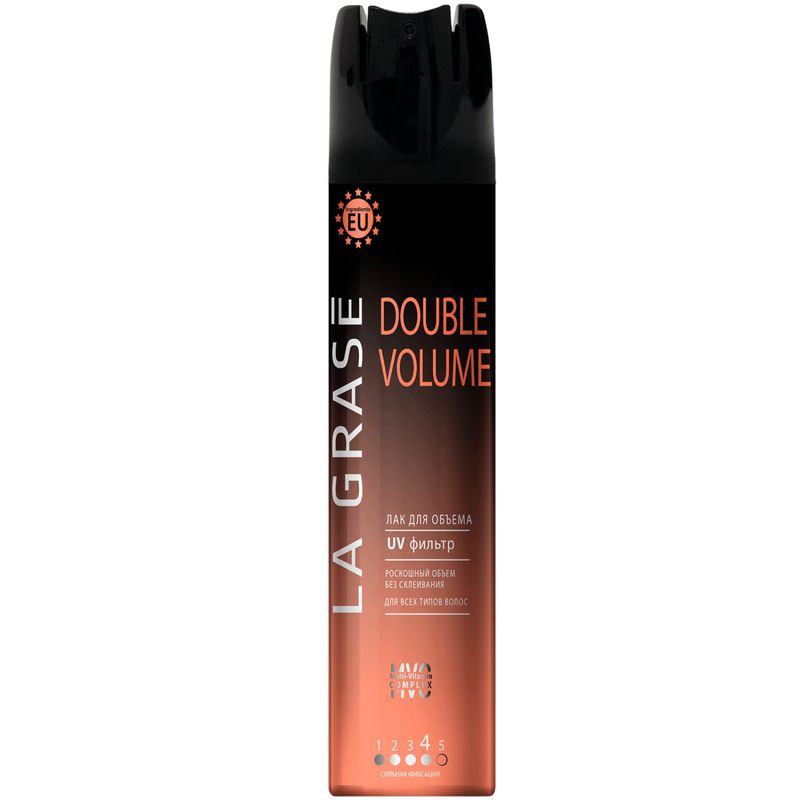 

Лак для волос La Grase Double Volume 250 мл
