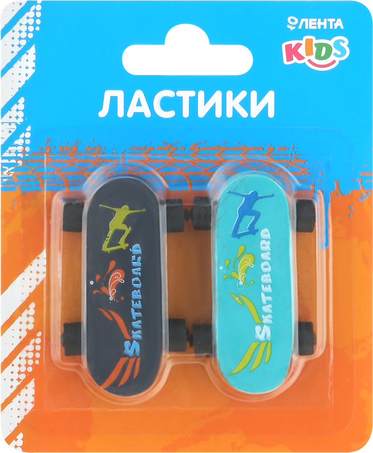 

Набор ластиков ЛЕНТА KIDS Motor 2шт