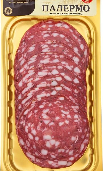 Колбаса Егорьевская Палермо сырокопченая 100г