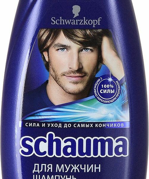 Шампунь мужской Schauma Сила и объем с хмелем