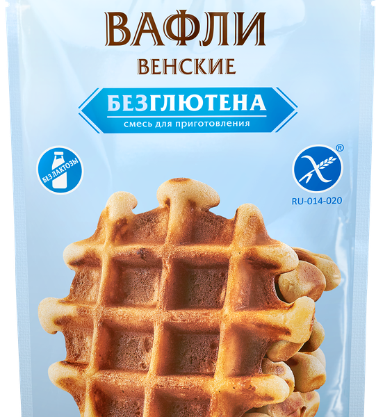 Смесь для выпечки Тестовъ вафли венские без глютена