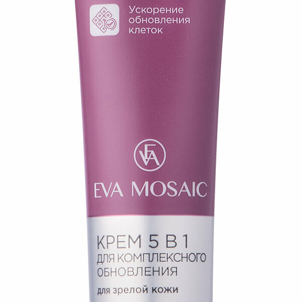 EVA MOSAIC Крем 5 в 1 для комплексного обновления для зрелой кожи, 40 мл