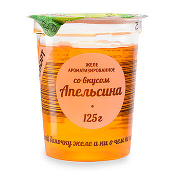 Желе РостАгроЭкспорт ароматизированное со вкусом апельсина