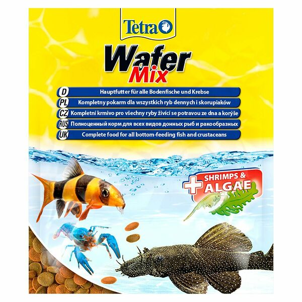 Tetra Wafer Mix корм для всех донных рыб (чипсы)
