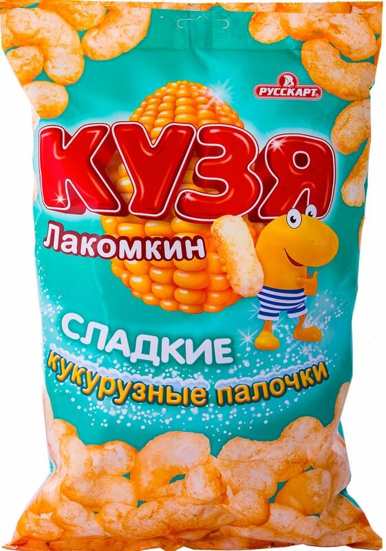 Палочки кукурузные Кузя Лакомкин сладкие, 140г — купить по выгодной ...