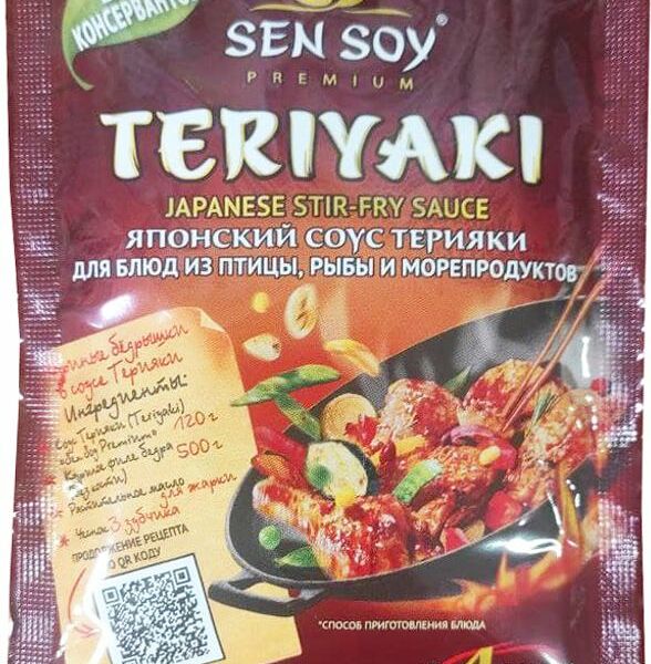 Соус Sen Soy Терияки премиум столовый, 120г