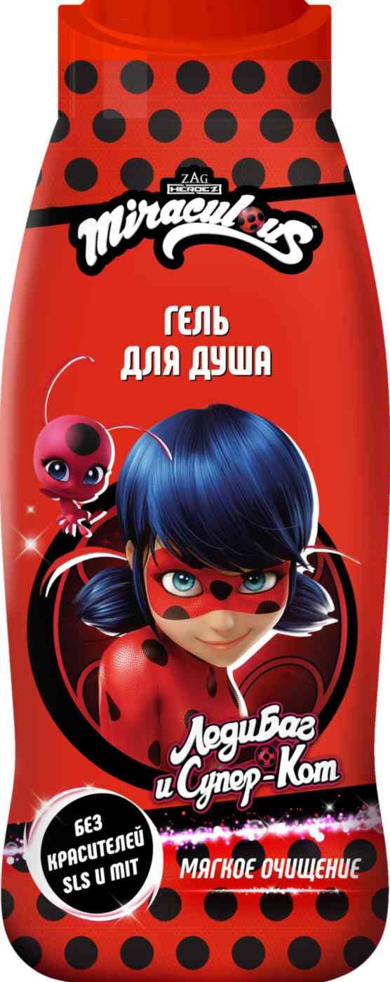 

Гель для душа `MIRACULOUS` детский ЛЕДИ БАГ (мягкое очищение) 400 мл