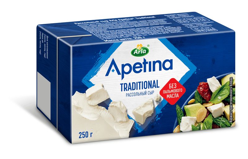

Сыр рассольный Natura Apetina Traditional 52,5% 250 г