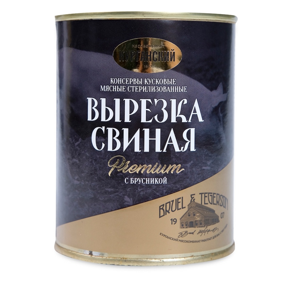 

Вырезка свиная с брусникой Exclusive standard 340 г, Россия