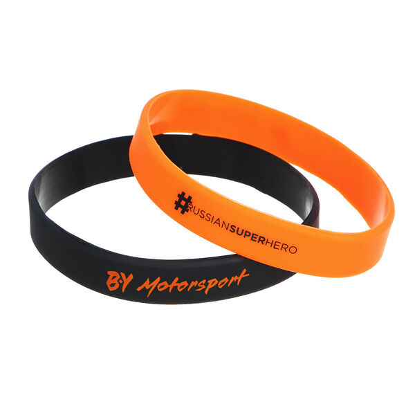By motorsport браслет на руку, 20х1см, силикон