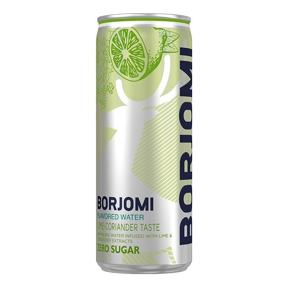 Напиток газированный Borjomi Flavored Water Лайм и кориандр без сахара