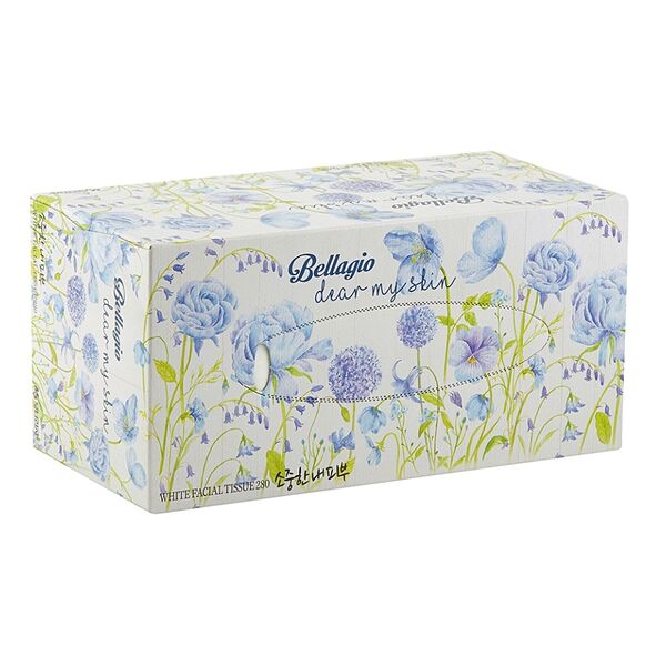 Салфетки косметические Bellagio для лица 280шт Южная Корея