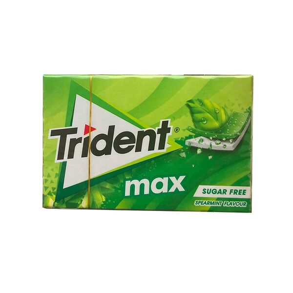 Жевательная резинка Trident Max Мята, Турция
