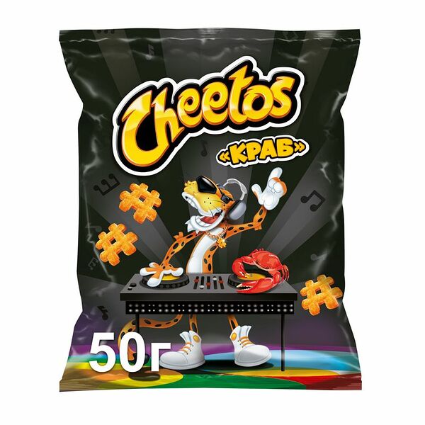 Снеки кукурузные Cheetos со вкусом Краба