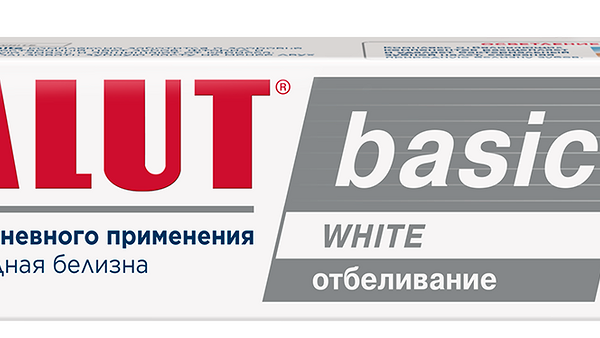 Зубная паста Lacalut Basic Отбеливание 75 мл