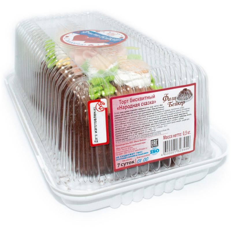 

Торт бисквитный Фили-Бейкер Народная сказка 500 г