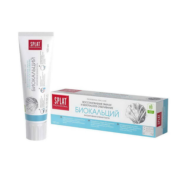 SPLAT Professional з/п Биокальций 100мл (Сплат-Косметика):12, импортер ИУП 