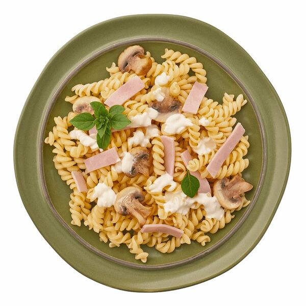 Паста с ветчиной и грибами Шеф Перекрёсток, 250г