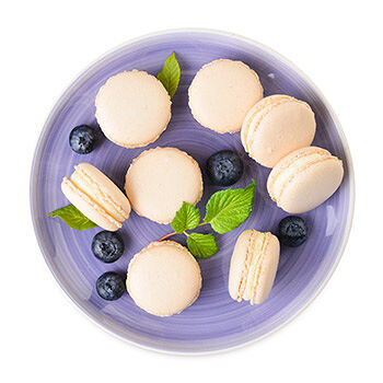 Пирожное макарони ванильное от шеф-кондитера «Азбуки вкуса» вес